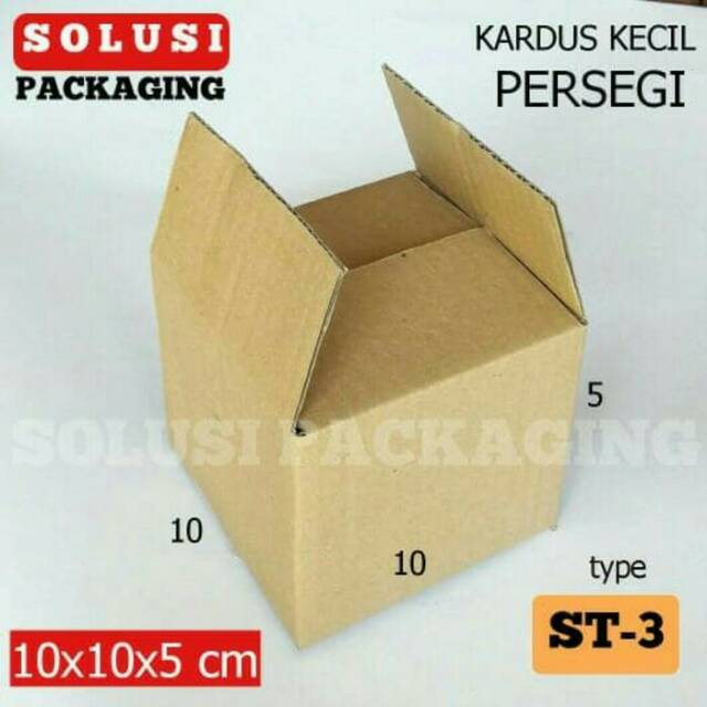 ISI 10 PCS KARDUS 10X10X8CM ST2 | KARDUS SEPATU KARDUS POLOS BOX DUS DOS KARDUS KOTAK HP KOTAK SOUVE