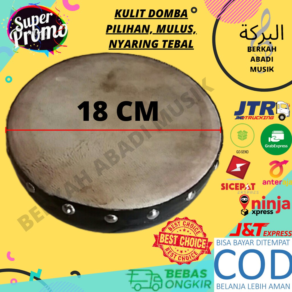Rebana anak 18 CM rebana 18 cm hadrah anak hadroh anak hadroh anak anak Rebana murah kompang Rebana 