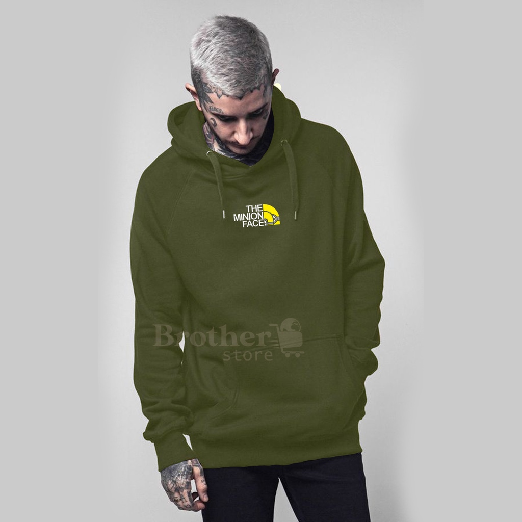 Hoodie Pria aesthetic MINIFACE Hoodie pria distro original bahan tebal Premium