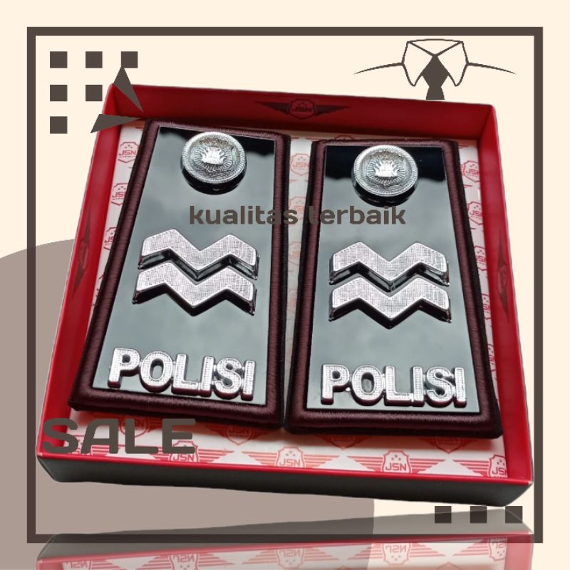 pangkat atribut aiptu list bordir, polri polisi, pangkat aiptu, list bordir, pangkat aiptu kilap