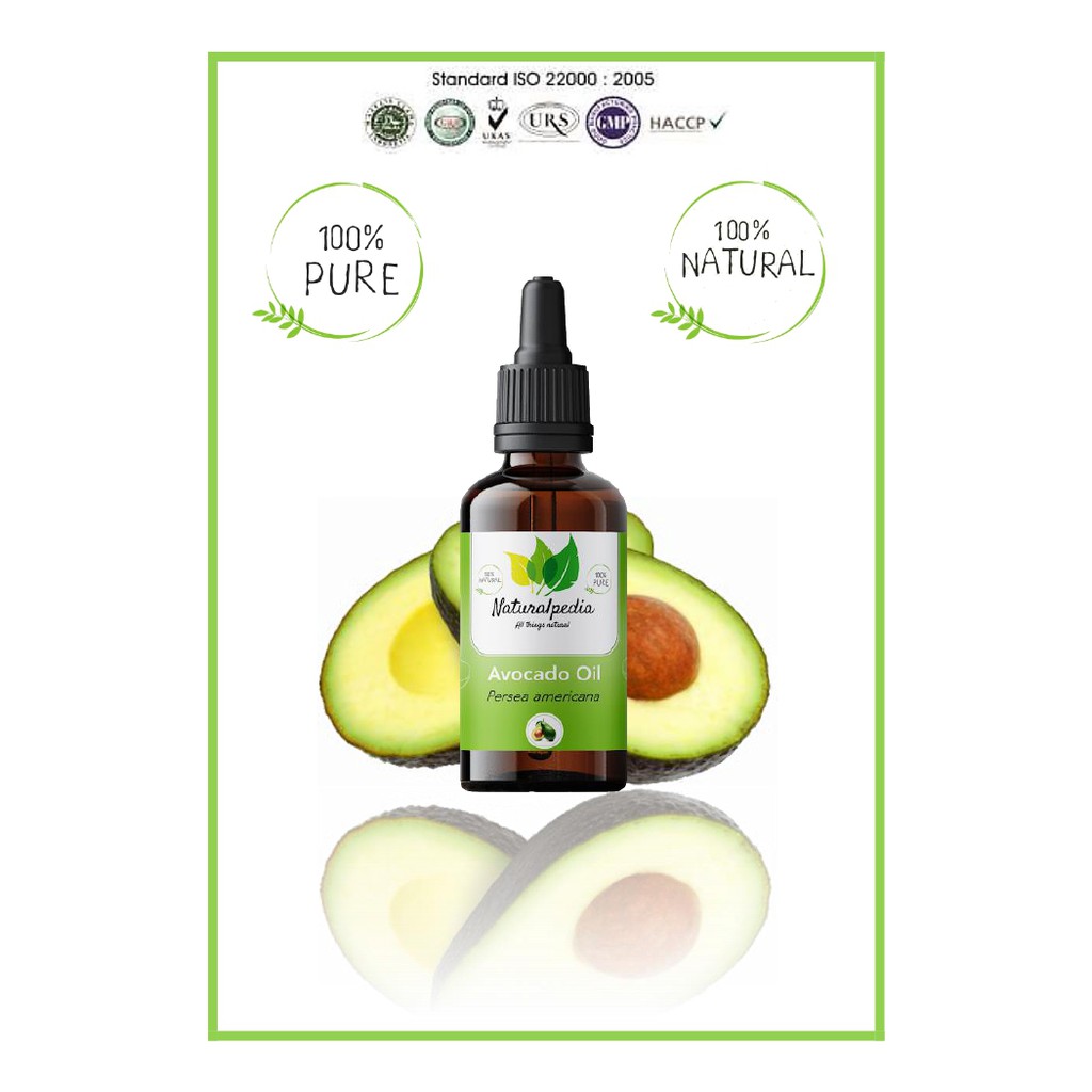 Pure Avocado Oil / Minyak Alpukat Avokad Murni 30ml Carrier Oil