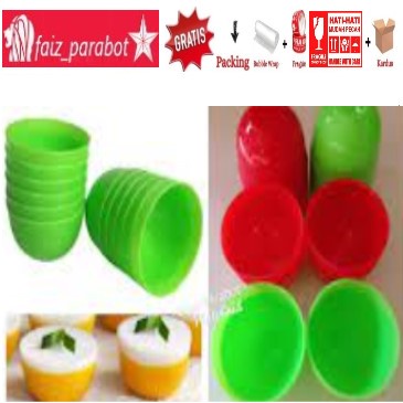 1 PCS CETAKAN KUE MANGKOK / KUE TALAM AGAR / AGAR TALAM / JELLY / PUDING TALAM KECIL BESAR