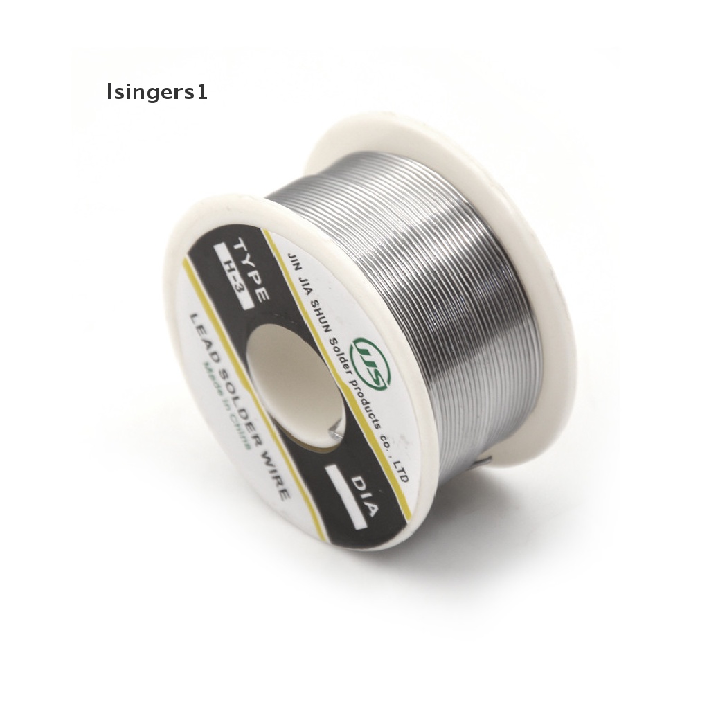 (lsingers1) 100g Kawat Timah Solder Rosin Core 2% 0.8mm 60 / 40