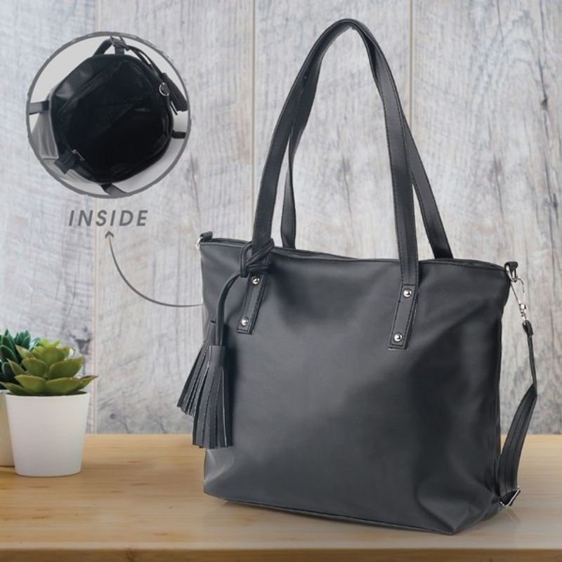 Tas Wanita Handbag Salempang Semi Kulit Terbaru Selempang Slingbag Premium Original