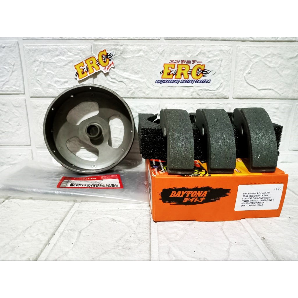 MANGKOK + KAMPAS GANDA DAYTONA BEAT KARBU/ESP SCOOPY/SPACY ORIGINAL CUSTOM