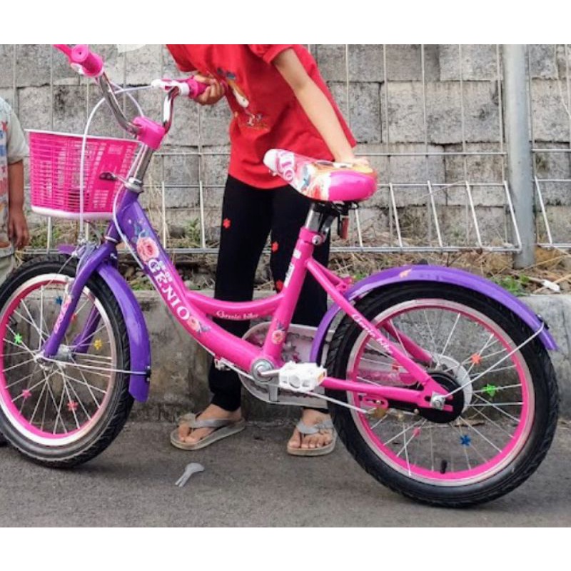 Sepeda second anak perempuan Genio Irish 16" by United