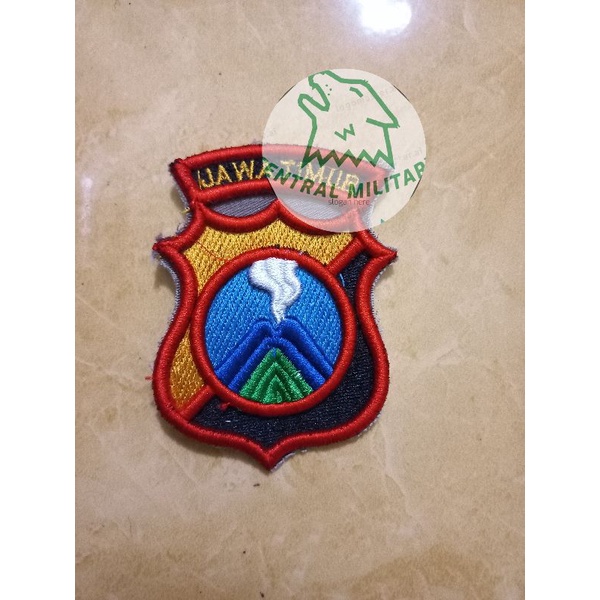 Atribut Bordir Timbul Jawa Timur