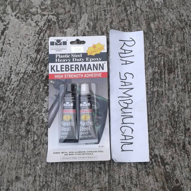 

Lem besi Kleberman 5 menit lem kayu lem tembaga lem perunggu kleberman DISKON6