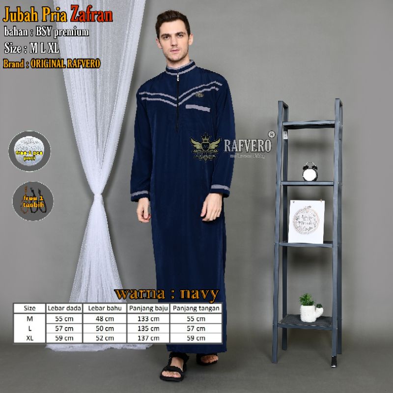 Jubah Pria Zafran Original RAFVERO