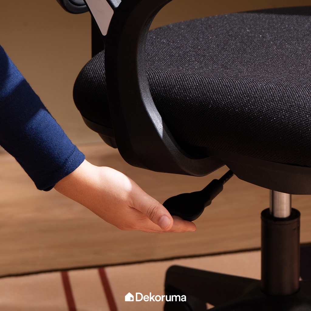 Dekoruma Donati Kursi Kantor VOXY 1 BLACK-2