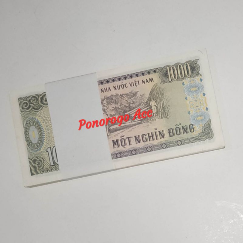 (GRESS) Uang kuno 1000 dong vietnam 1000 mot nghin dong viet nam uang mahar nikah 21 2021 rupiah