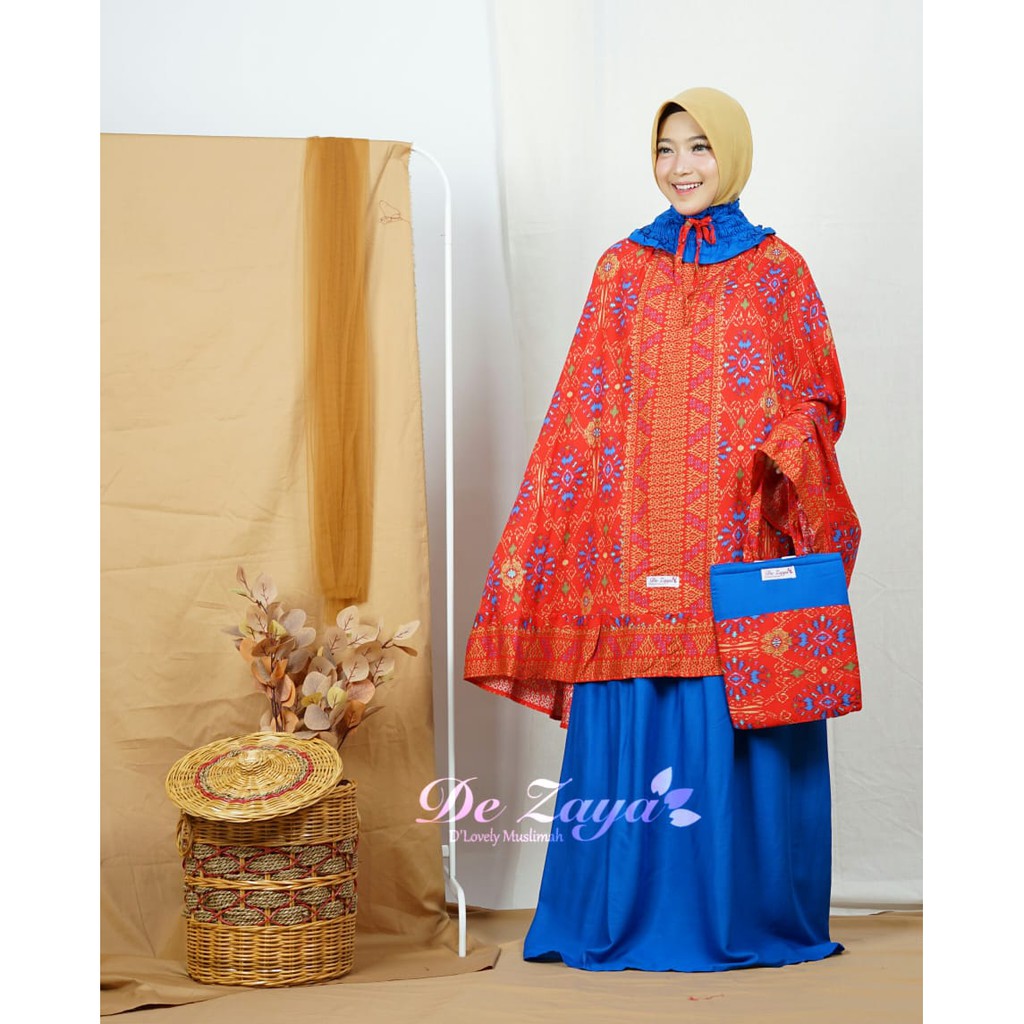 Mukena Bali Mukena Ponco Maheswari By DeZaya Jumbo Dewasa