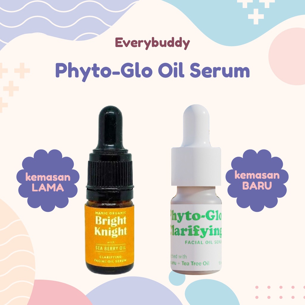 EVERYBUDDY YELLOW FELLOW/KIND CREATION/PHYTO GLO FACIAL OIL SERUM MOISTURIZER ANTI JERAWAT KOMEDO BPOM