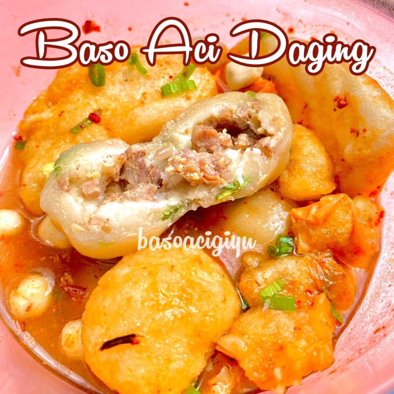 

Baso Aci isi Daging Sapi