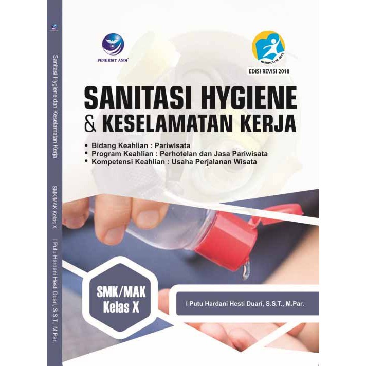 

Buku SMK | Sanitasi Hygiene dan Keselamatan Kerja (UPW) Untuk SMK / MAK Kelas 10