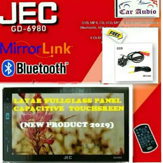 Tv doubledin 6,95" Jec Thump mrz audiobank