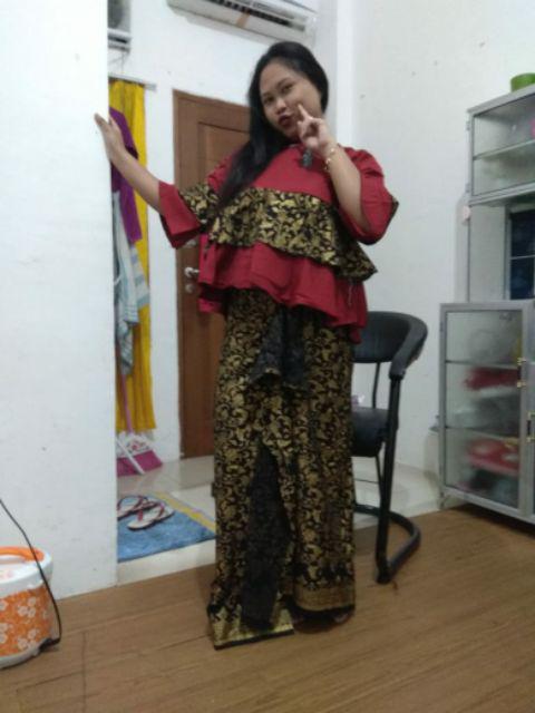 Batik Couple Kharisma, Batik Couple Mahkota Ruffle