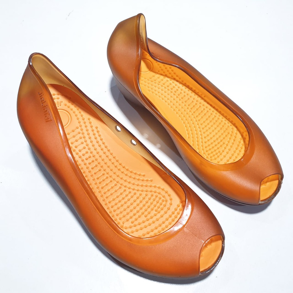 BARA BARA ORIGINAL Jelly shoes barabara sepatu wanita wedges karet import L009