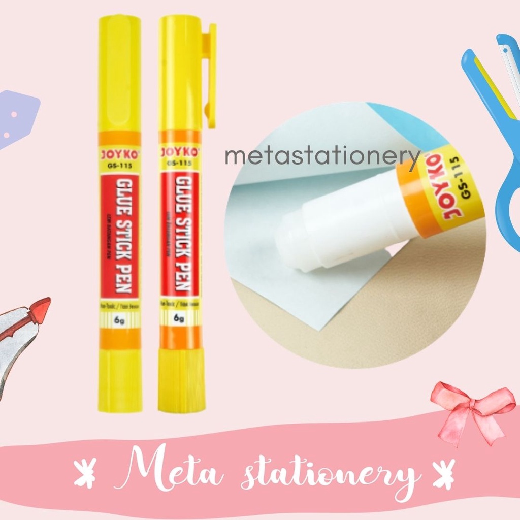 

Glue Stick Pen / Lem Kertas Stik GS-115 6gr Joyko