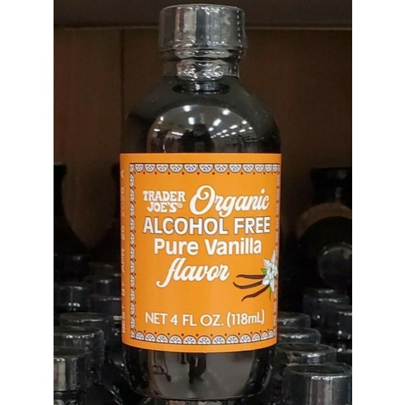 

Trader Joe's Organic Alcohol Free Pure Vanilla Flavor 118 ml