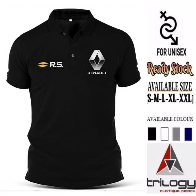 POLO SHIRT RENAULT RS KEREN (READY SIZE S-XXL)