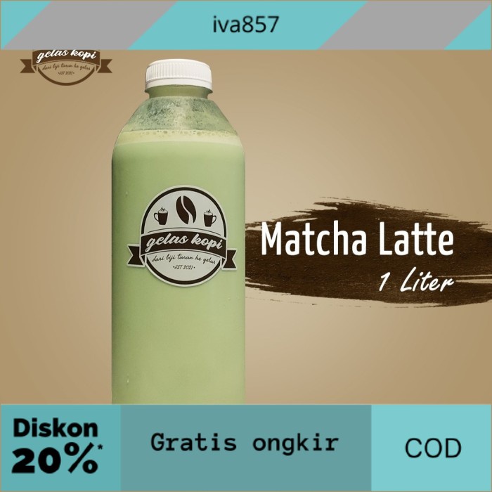 

PROMO matcha latte 1lt GRATIS ONGKIR