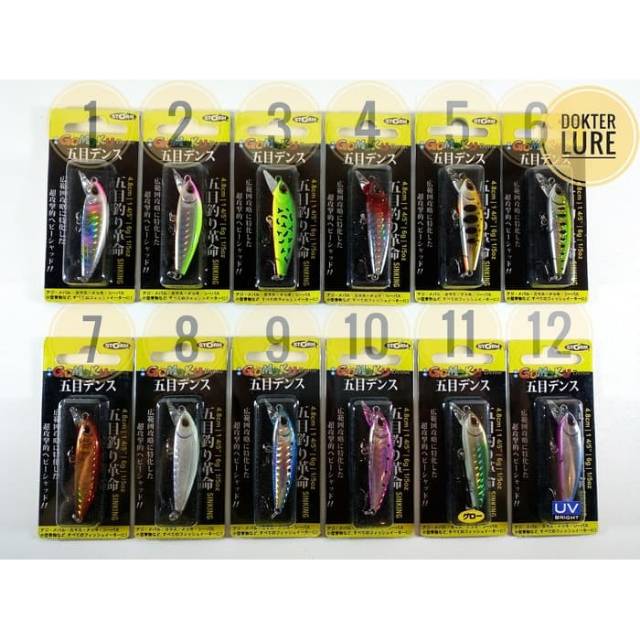 LURE STORM GOMOKU DENSE 4,8cm/6gr Umpan Mancing Casting Ultralight