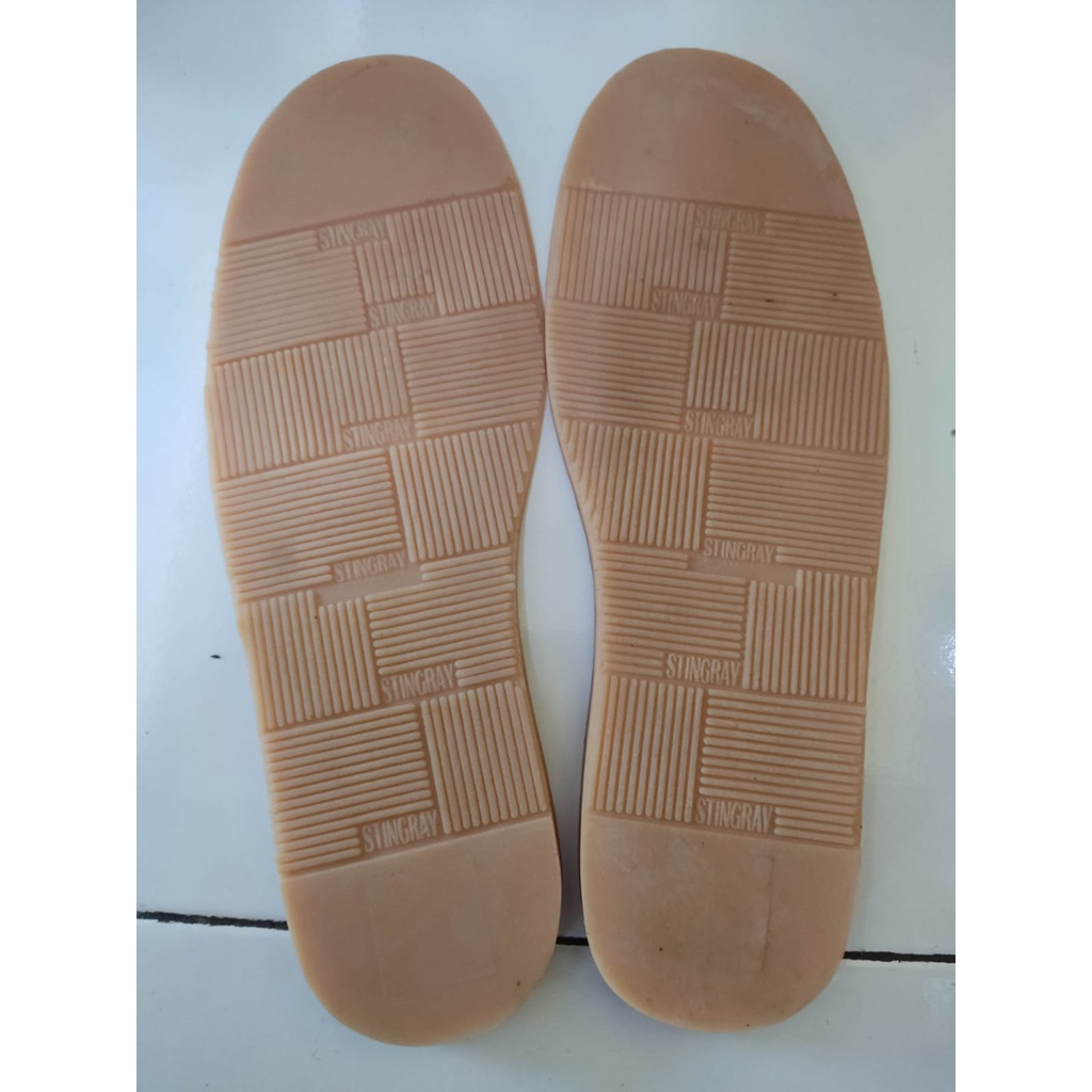 sol karet mentah universal sepatu selop sepatu casual