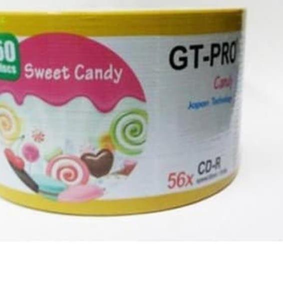 ֍ GT-PRO CD-R Candy Bulk pack isi 50 ➩