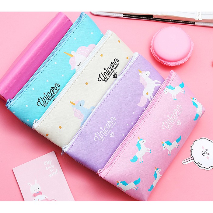

OPEN SALE TEMPAT PENSIL PU UNICORN