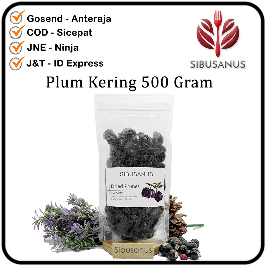 

Unsweetened Dried Prune 500 Gram Plum kering 500gr Pitted Prunes 500 gr Buah Plam Untuk Diet 500gr