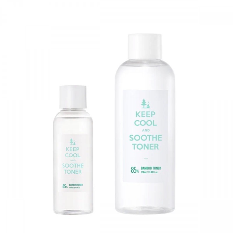 KEEP COOL SOOTHE BAMBOO TONER 160ml & 350ml