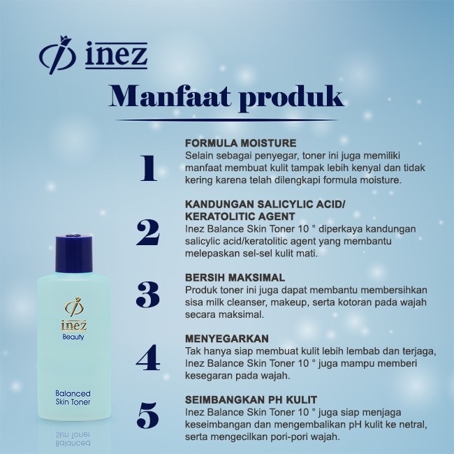 INEZ BALANCE SKIN TONER 150ML