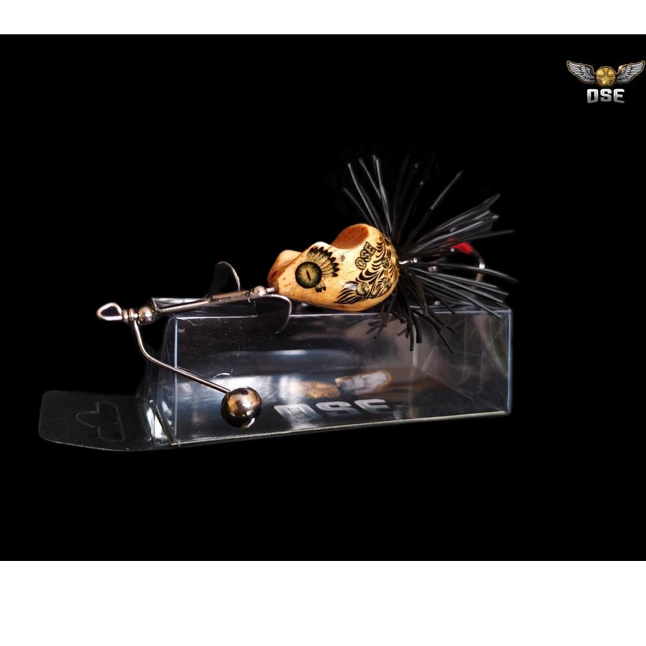 Terbaru.. Mini Slater Tek Tok 3cm Slashbait Mini Buzzbait Ose Nusantara Indiana Frog Umpan Casting G
