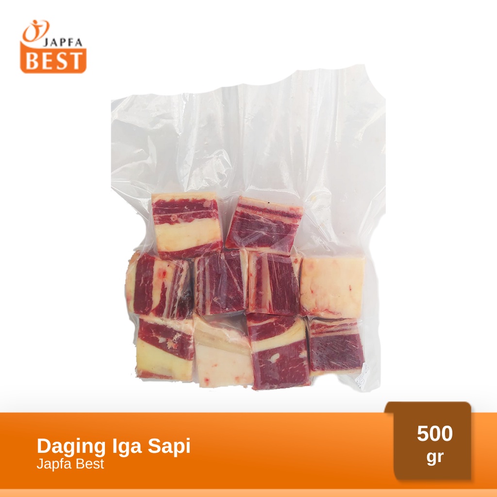 Daging Iga Sapi Impor Halal / AUS Short Ribs Beef 500gr