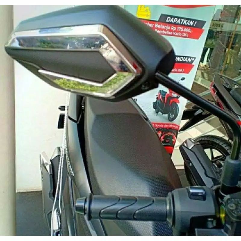 Garnish Spion Back Mirror New Vario 125 150 Led Aksesoris Original Honda