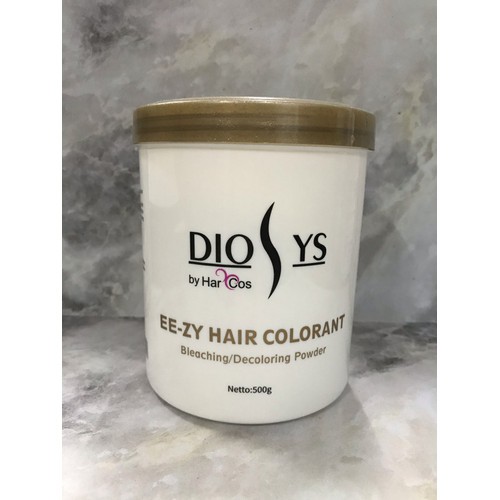 Diosys Bleaching Powder EE-ZY Hair Colorant Bleaching 500gr( POT )