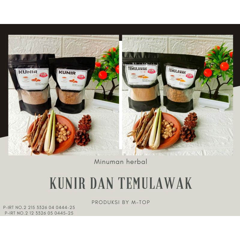 

kunir bubuk ,temulawak bubuk ,sari kunir ,minuman herbal