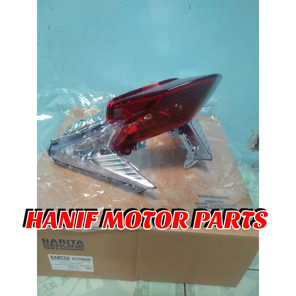 Reflektor lampu stop honda vario techno 125 old / lampu belakang vario fi 125 lama