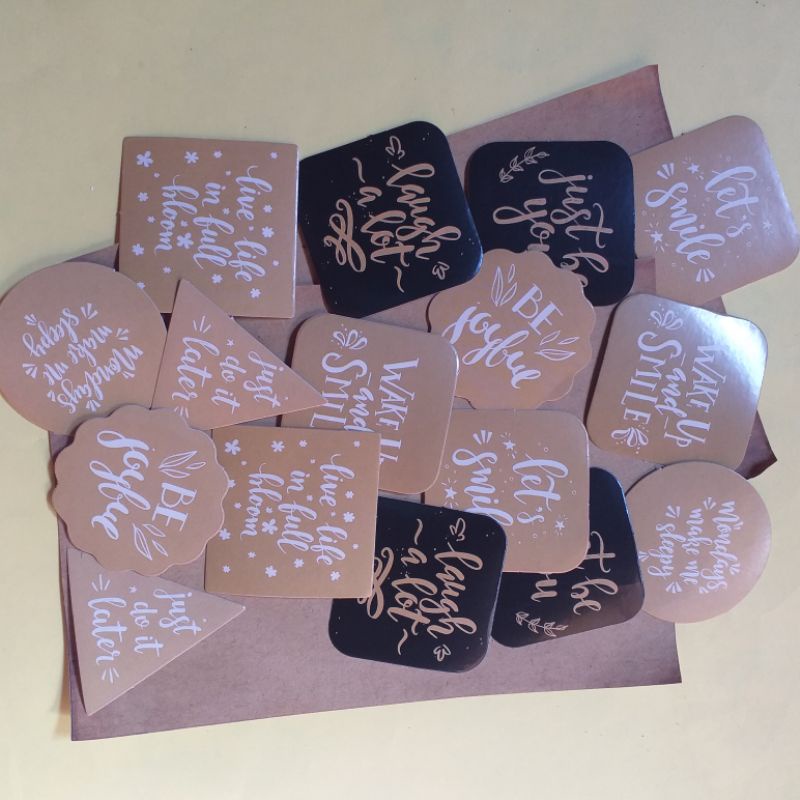 

Sticker aesthetic tumblr fullcolour die cut untuk hias bujo, case dan laptop