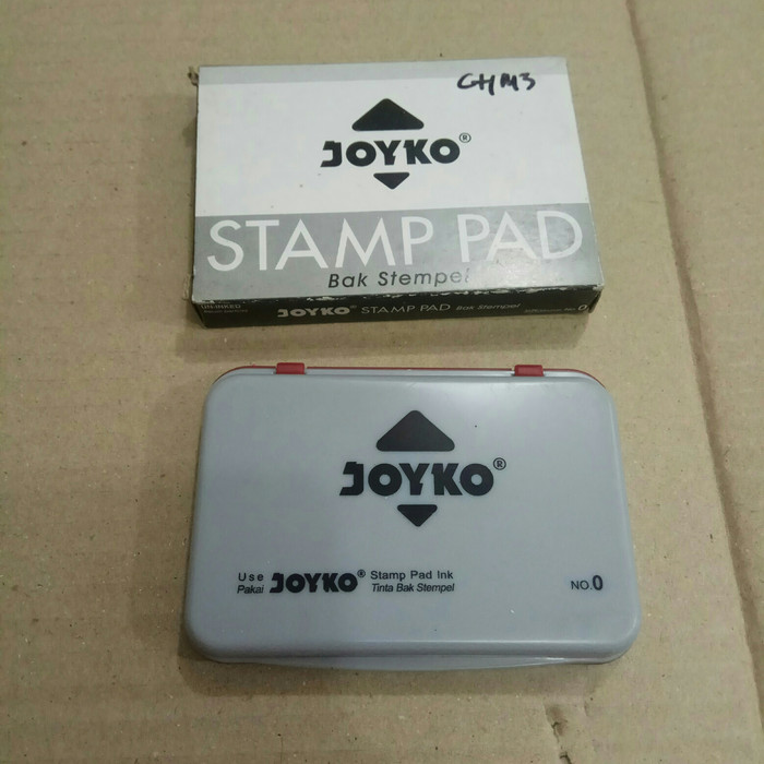 

Bak stempel stamp pad belum ada tinta