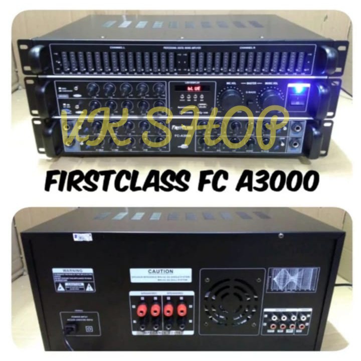 AMPLIFIER KARAOKE FIRSTCLASS FC-A3000 FIRST CLASS FCA3000 / FCA-3000