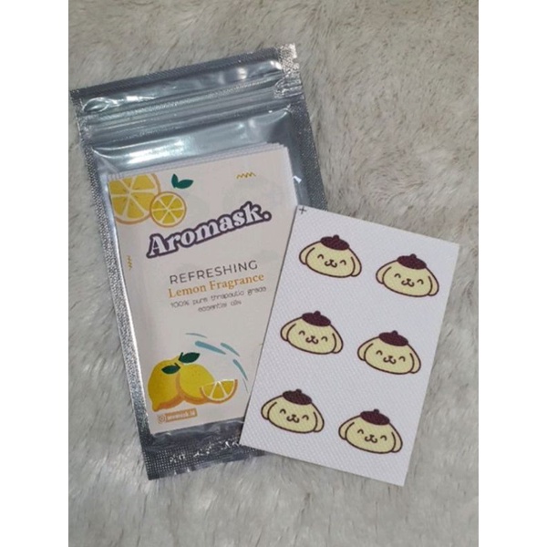 

STIKER AROMA 1 LEMBAR ISI 6 STIKER- AROMA REFRESHING LEMON
