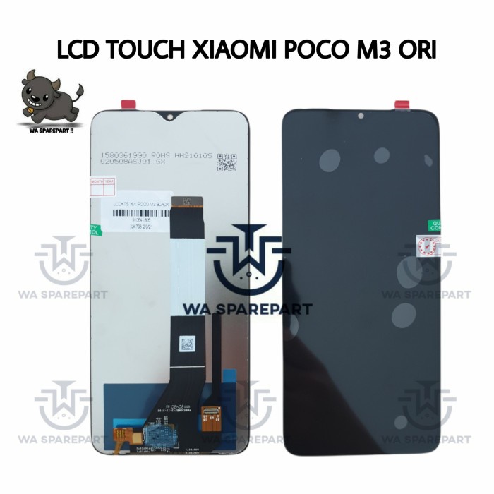 LCD TOUCHSCREEN 1SET XIAOMI POCOPHONE M3 / POCO M3 ORIGINAL
