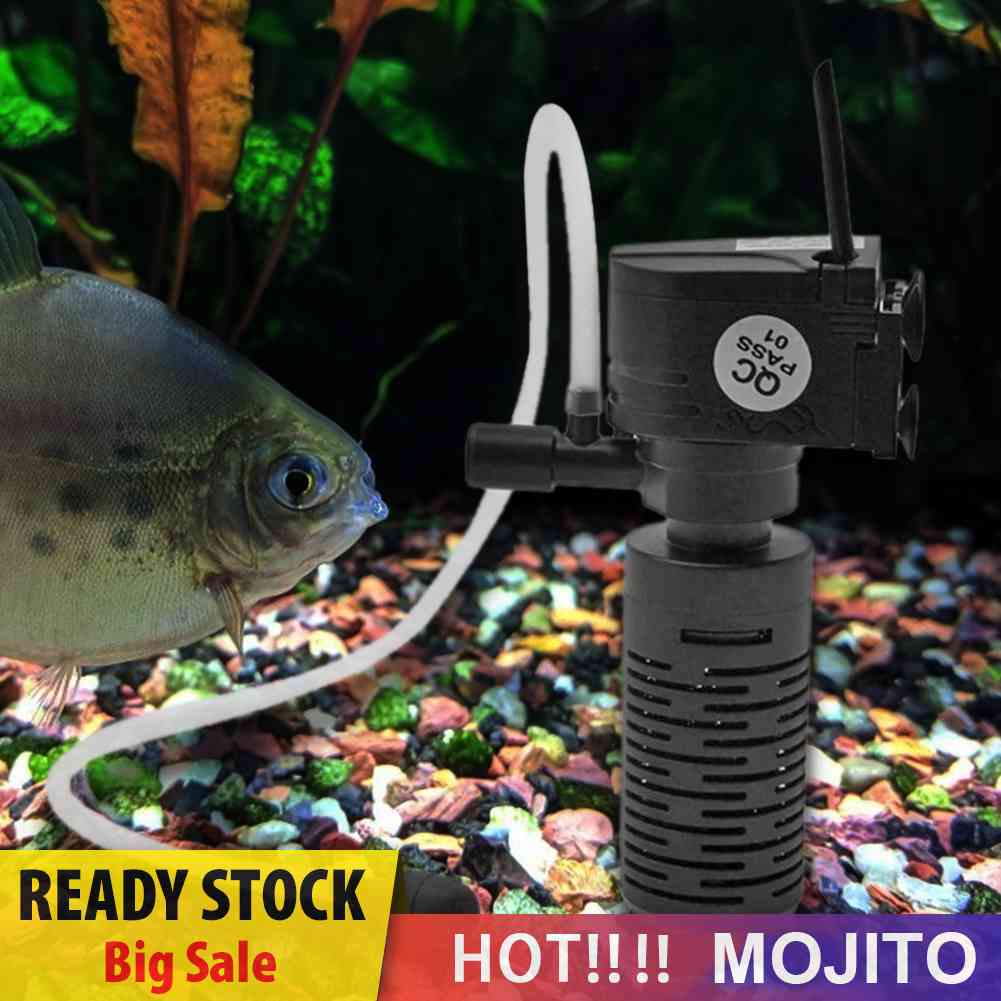 3 In 1 Filter Oksigen Mini 3w Untuk Akuarium Ikan