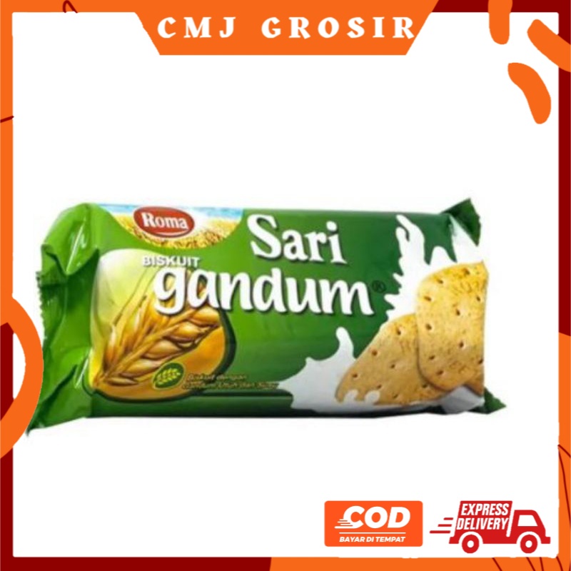 

ROMA SARI GANDUM 149 GR ROLL | ROMA BISKUIT GANDUM