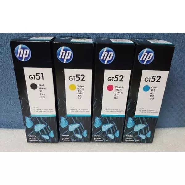 PAKET TINTA HP GT51-52 /TINTA PRINTER/KATRID TINTA
