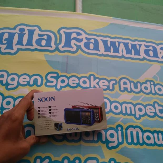 Speaker Audio Al Quran Fleco N 520 Radio AM 20 Qori digital rodja