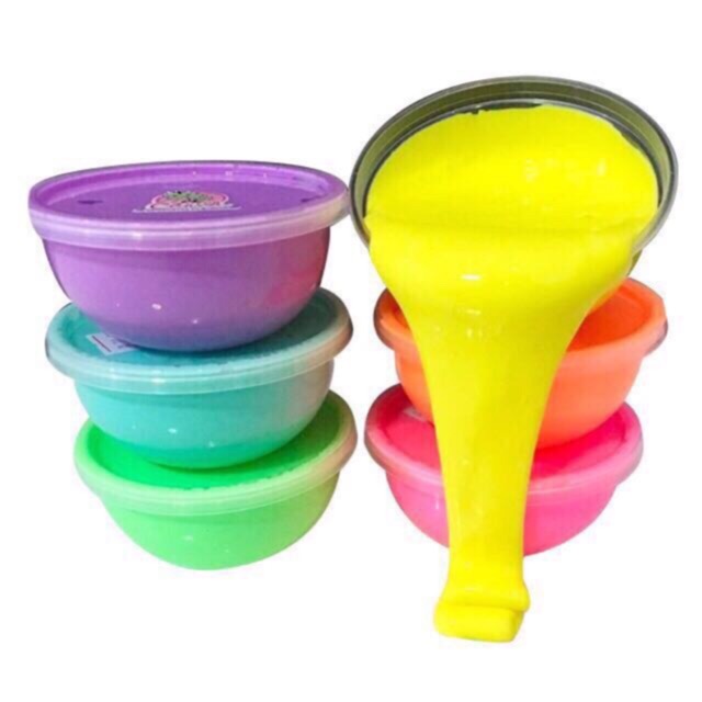 BUNDLING 3 CUP SLIME PUDING TOFU ANEKA WARNA / pudding