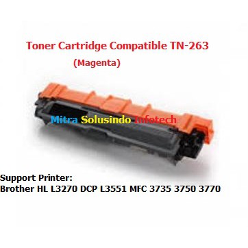 Toner Cartridge Compatible TN-263-BR HL L3270 DCP L3551 MFC 3735